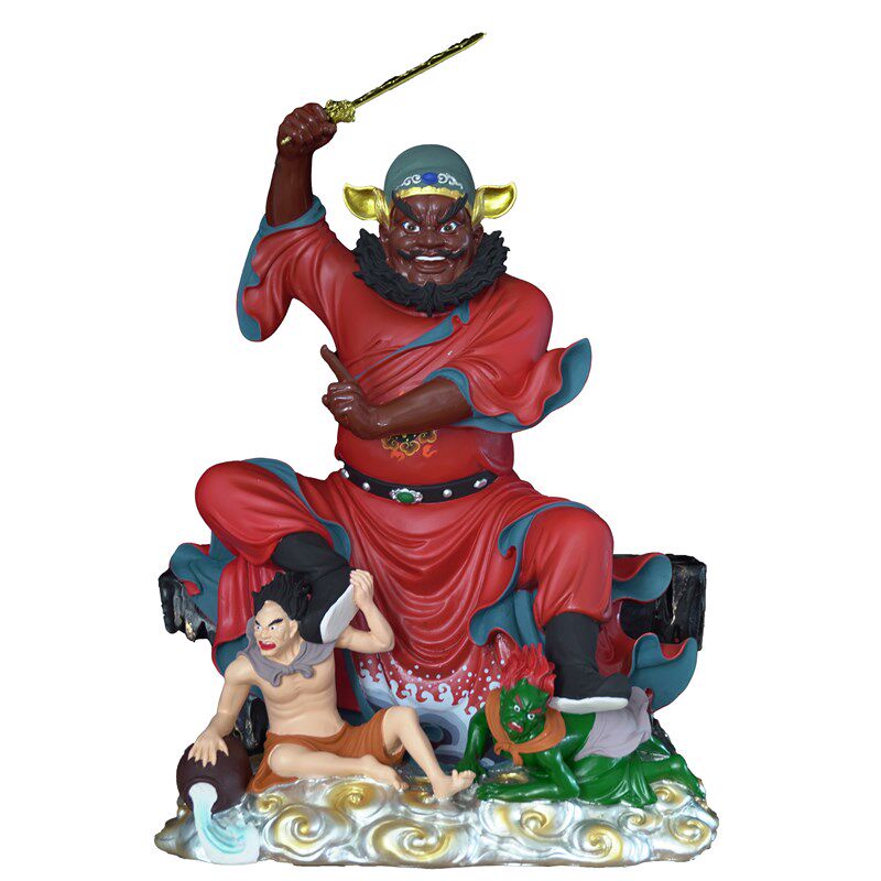 钟馗祖师爷门神终南山赐福镇宅圣君神像家用供奉摆件道家俗神除灾图片