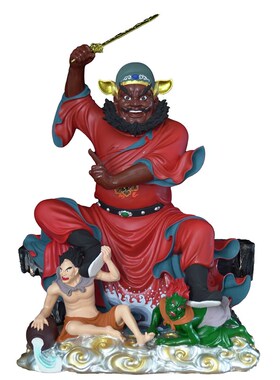 钟馗祖师爷门神终南山赐福镇宅圣君神像家用供奉摆件道家俗神除灾