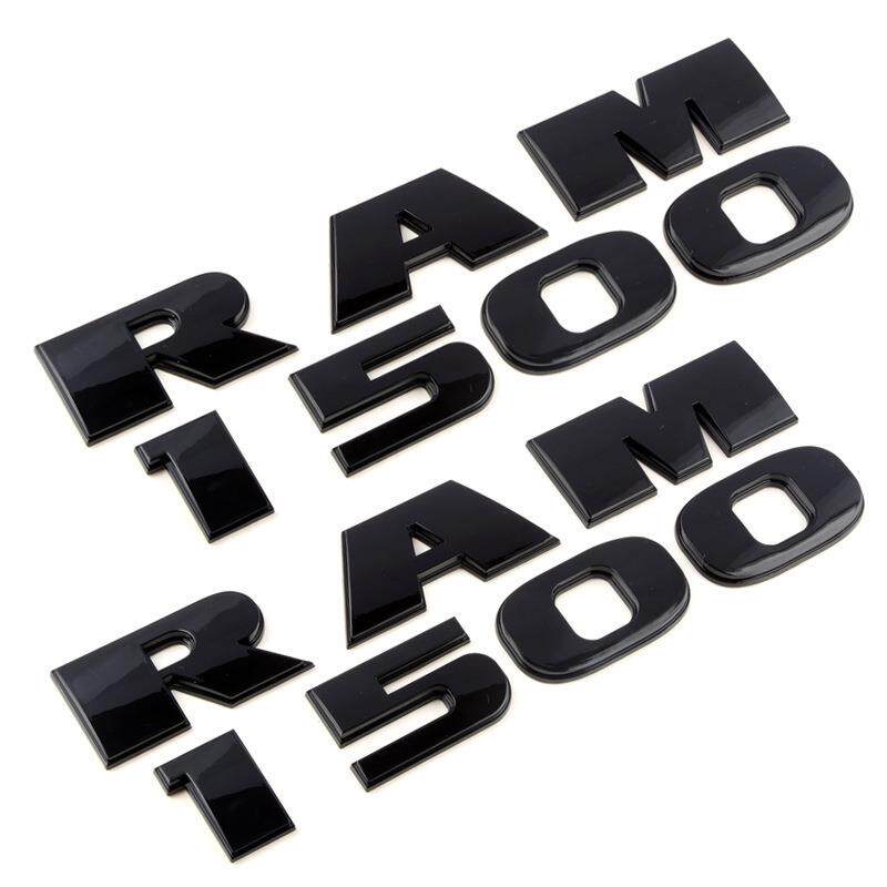 适用新款道奇 RAM1500 HEMI 5.7liter 车标 排量标 改装贴标4件套