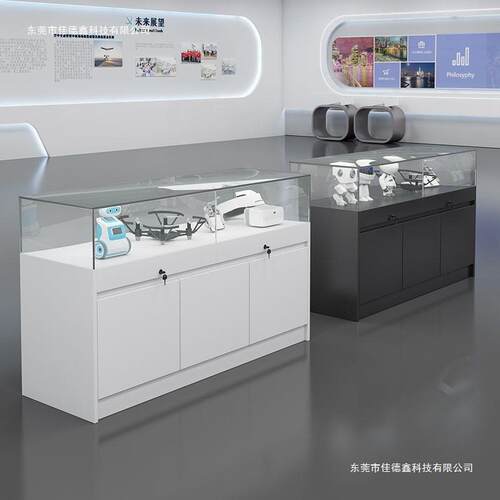 珠宝首饰柜台商场玻璃展示柜样品展览陈列柜博物馆文物展示台柜子