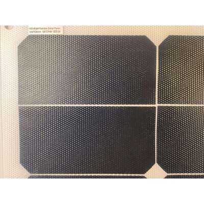sunpower柔性太阳能板 单晶太阳能电池柔性板 可弯曲太阳能软板