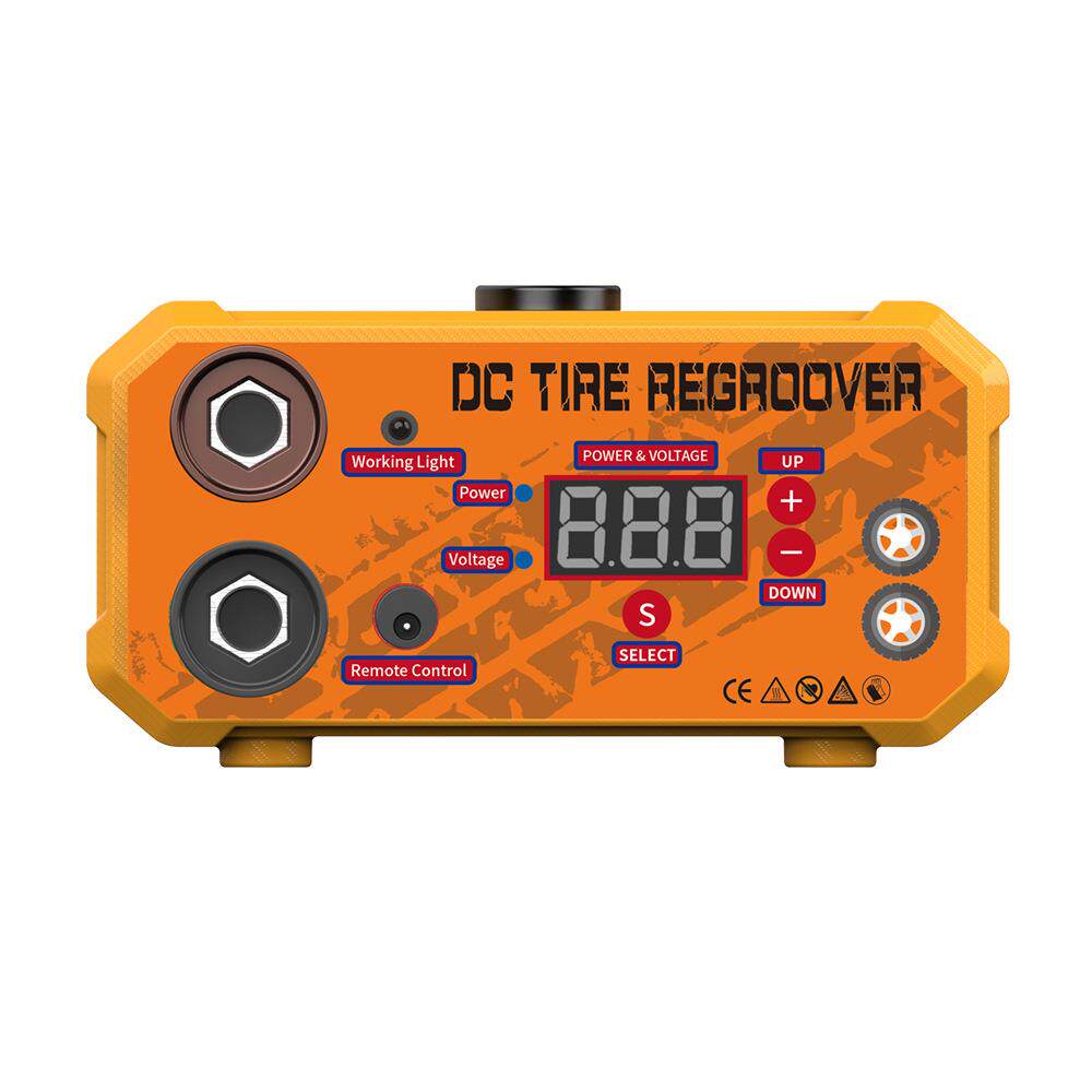 实心轮胎橡胶板开槽器 TR-1KW-DC轮胎翻新机 便携式轮胎开槽机
