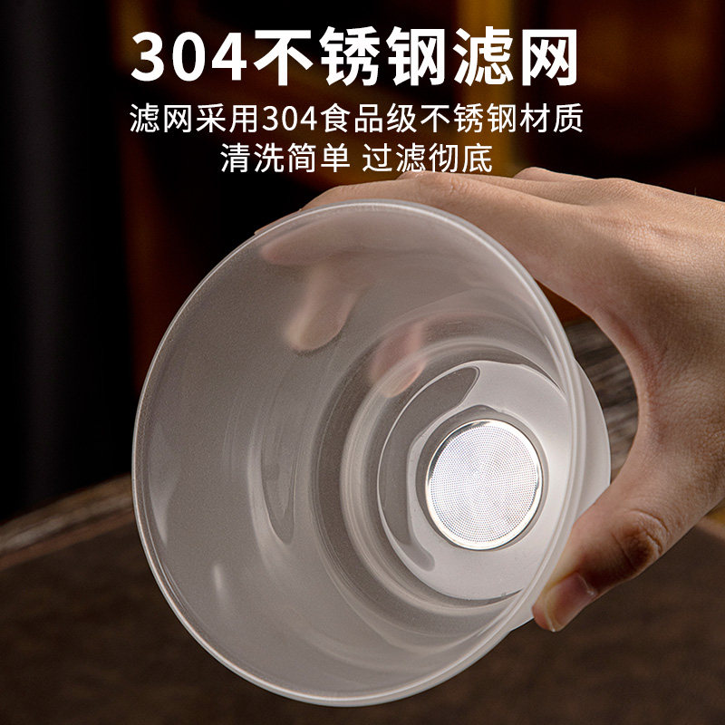 玻璃自动茶具套装家用感应泡茶壶功夫茶杯办公室懒人泡茶神器高档