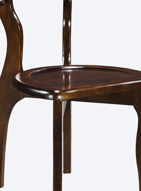 楠木 实木仿古 靠背椅 茶台的椅子 规格78*62*44cm