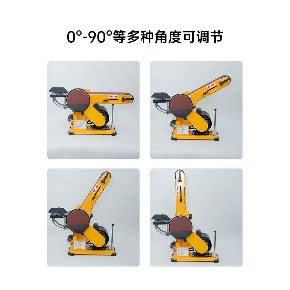 诺砂盘砂带机木工21130打磨机光金属拉丝机抛小型台式砂元纸磨刀