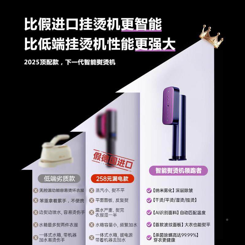 小巢斗糖持挂烫机225新款蒸R020气熨家用小手型蒸汽熨斗可携0式神