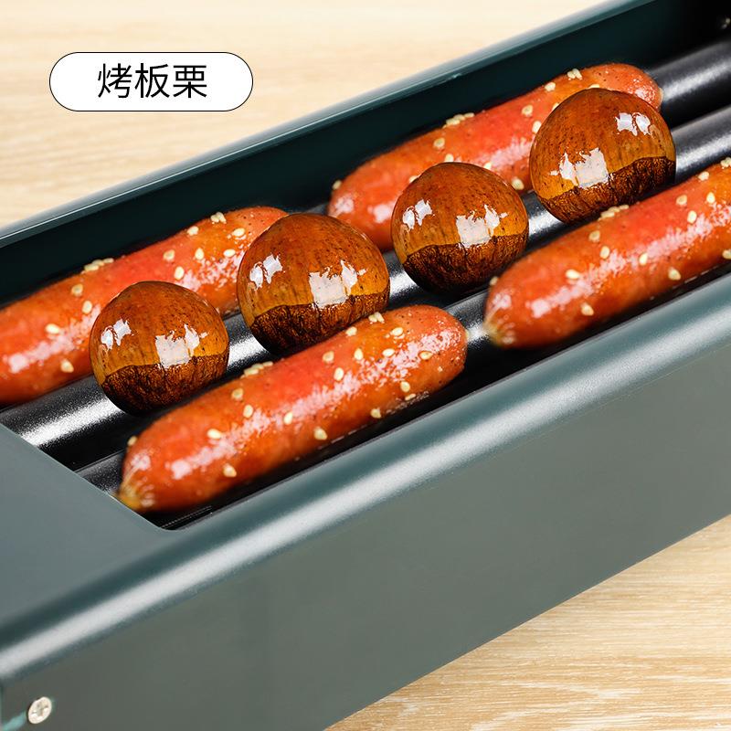 滚筒烤肠机网红台式迷你小型家用烤香肠热狗机宿舍学生早餐机