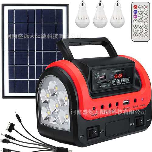 Solar panel light Solar power system solar Camping Lamp出口