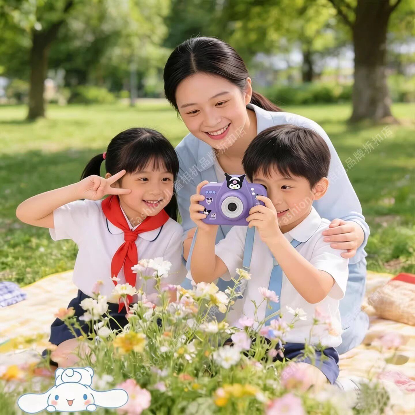 儿童相机玩具女孩可拍照打印宝宝生日礼物数码照相机高品质拍立得