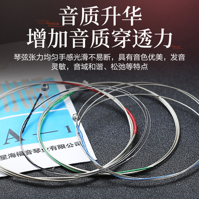 星海福音 演奏型小阮弦1/2/3/4套弦专业民族小阮琴弦线乐器配件