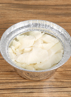 C110锡纸碗 烧烤装豆花一次性餐盒蒸鸡蛋铝箔碗烤脑花锡纸盒 圆形