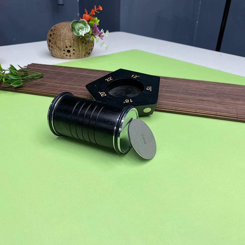 新款实木滚筒磨刀定角家用磨刀器快速磨刀抛光打磨神器多功能滚轮