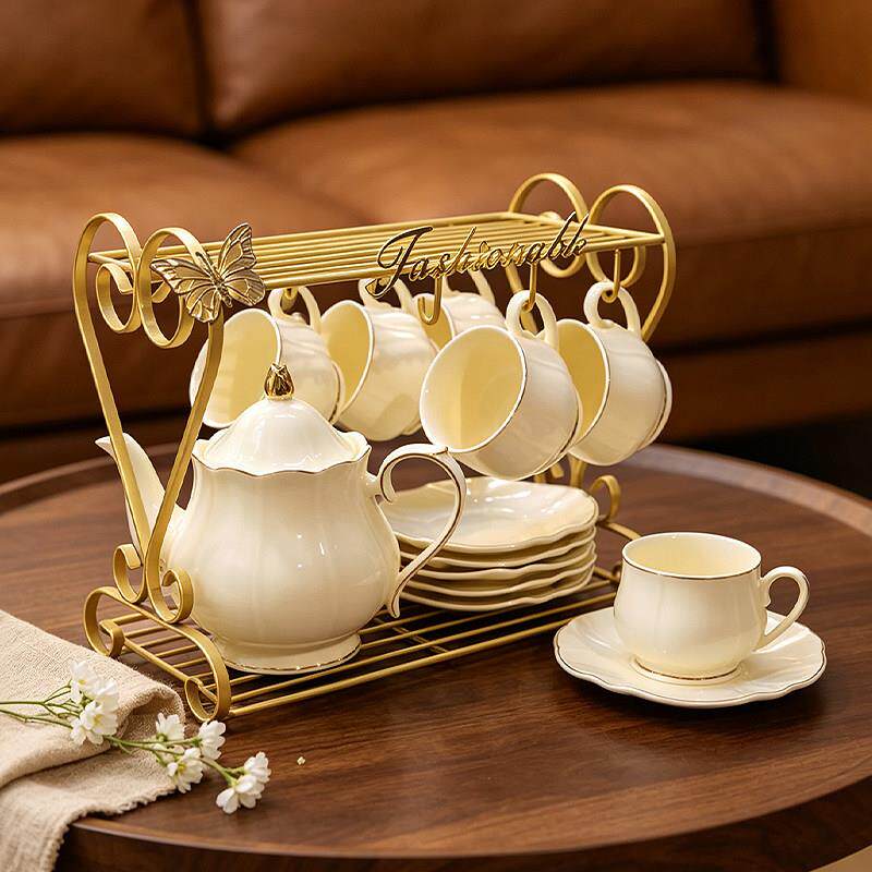 茶具装套具套装杯咖啡杯高档精致茶壶206新款茶具260902套2装礼盒