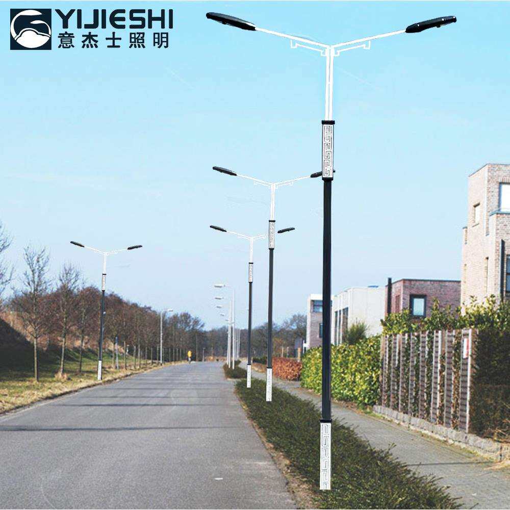 LED10米市电路灯杆公路城市主干道双头市电路灯道路灯强光