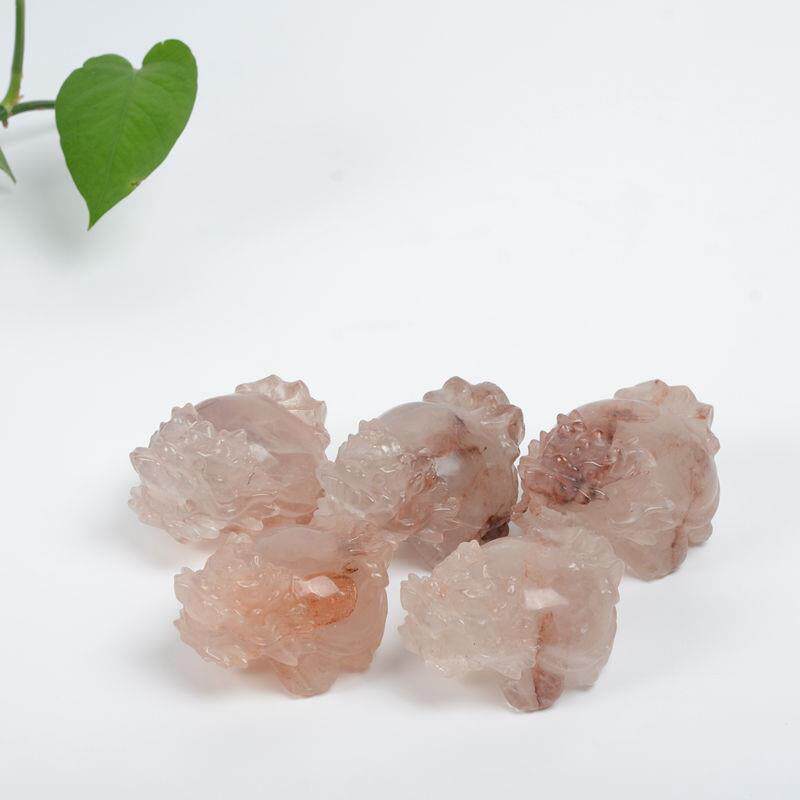 厂家直销天然红胶花龙龟新款小摆件家居装饰品客厅摆设简约美化