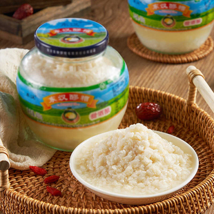 大竹东汉醪糟旗舰店400g瓶装正宗农家糯米发酵甜糯酒酿原味酒糟