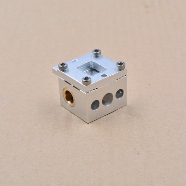 link cnc同步带铝滑块石墨轴承铜套直线um2光轴8mm