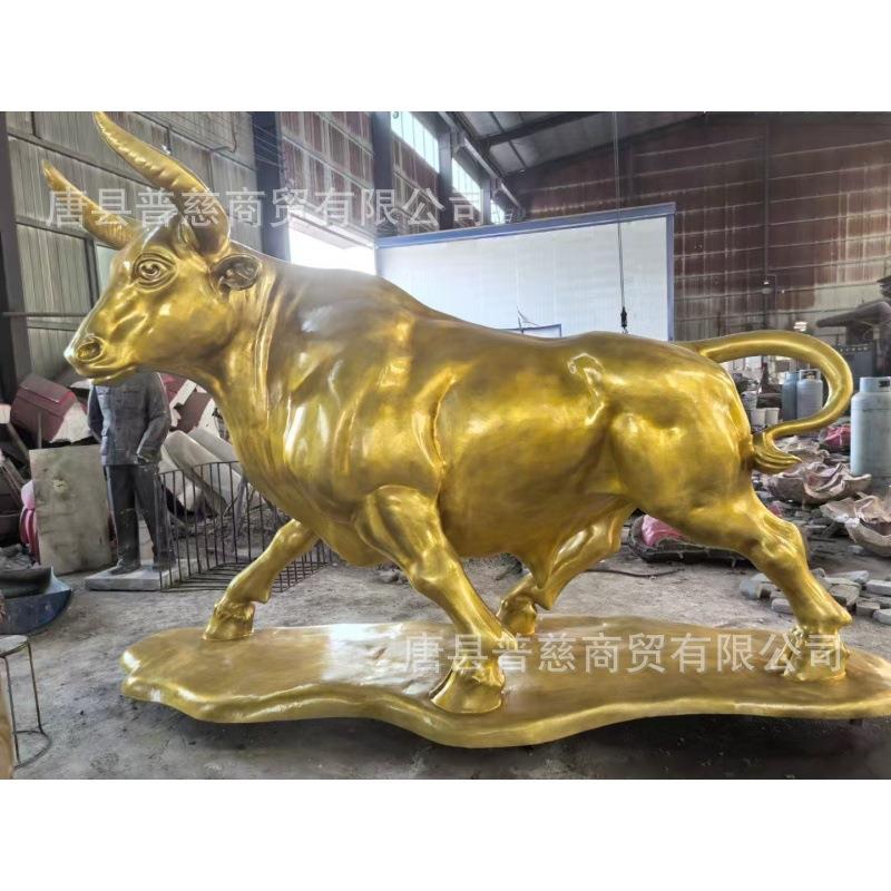 纯铜动物摆件马牛象工艺精美家居装饰办公摆件寓意吉祥普慈铜雕