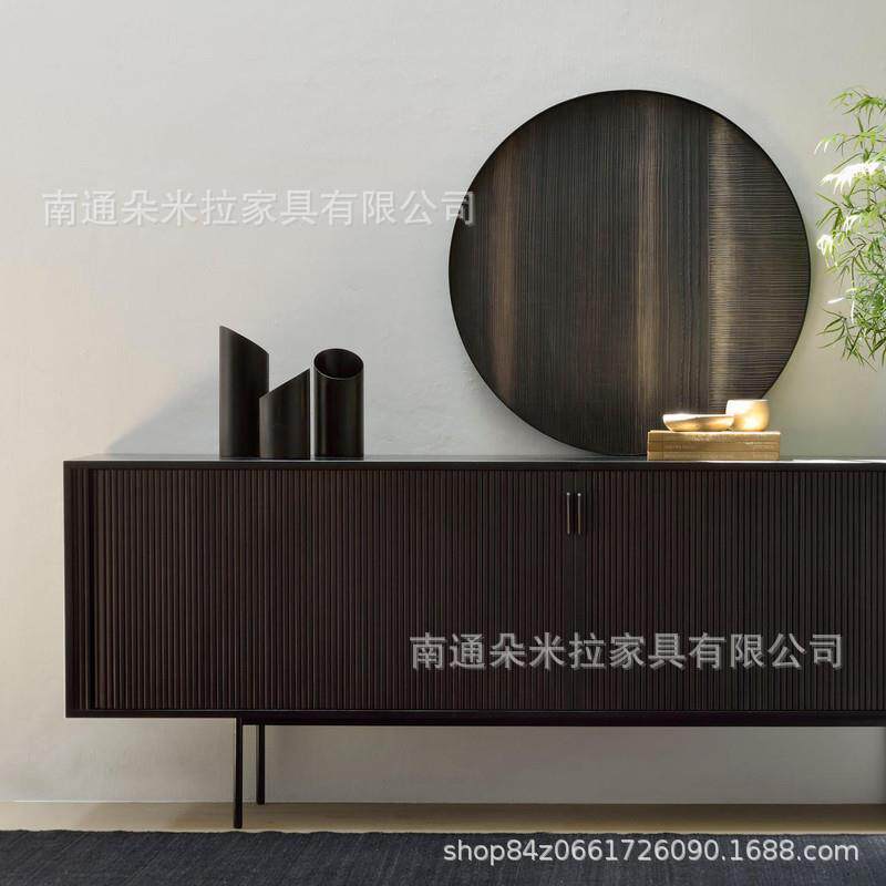 RH高端简约电视柜精美展示柜设计师设计高端展示柜电视柜可储物