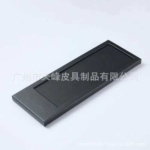 高档优质环保pu皮面木架文具盒 商务高级笔盒 高端商务会议专用