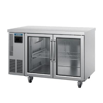星崎ICEMATE艾世铭XRT-188A-G平台式玻璃门冷藏柜操作台保鲜冰箱