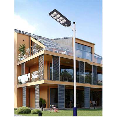 一体化太阳能路灯solar light户外防水太阳能灯新款LED感应庭院灯