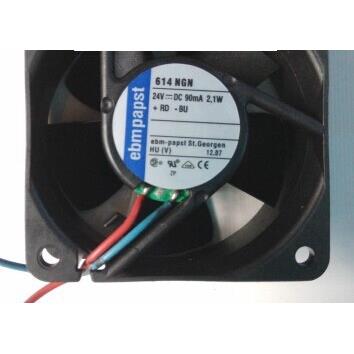 原装德国 西德 TYP 614NGN 24V 2.1W 6025 6cm 高端设备风扇