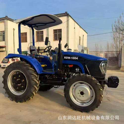 东方红动力大型四轮1004拖拉机四驱柴油12+12梭式换挡旋耕除草机