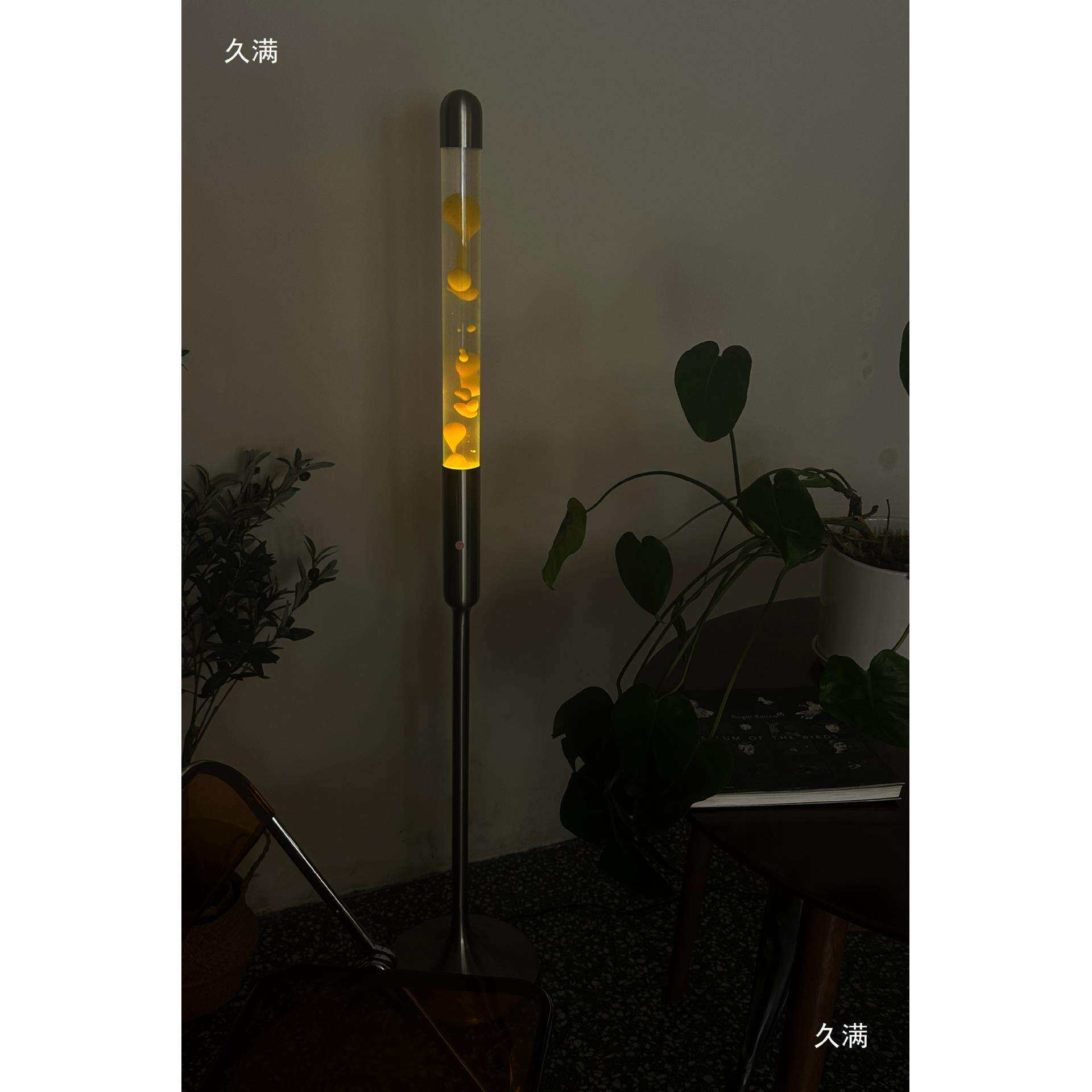 创意客厅卧室装饰台灯落地灯熔岩灯蜡灯浮游灯氛围感小夜灯 多色