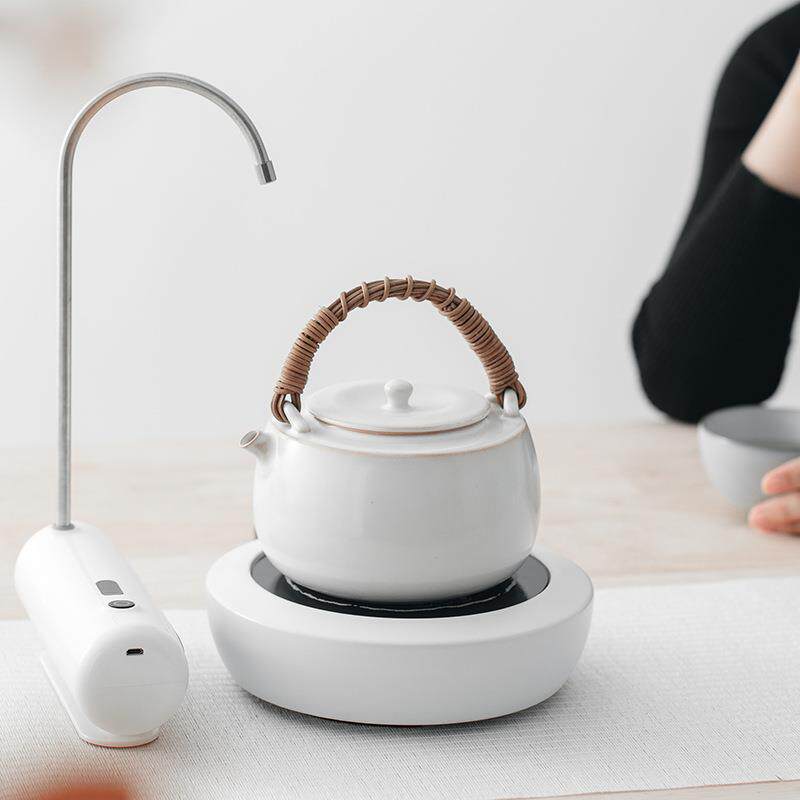 茶大师天机镜电陶炉烧水壶煮茶器茶炉家用小型迷你光波炉铁壶银壶