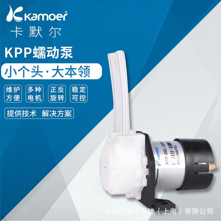 Kamoer KPP 12v 24v 直流电机小型抽水电动自吸迷你微型蠕动泵