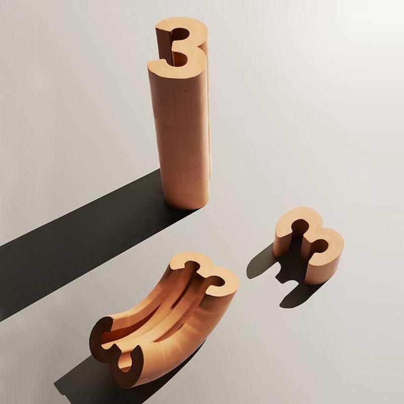 北欧简约几何工艺品摆件儿童房书房柜子样板间家居桌面装饰品摆设