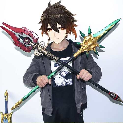 软胶塑料cosplay武器PU材质100CM天空の傲 狼の末路