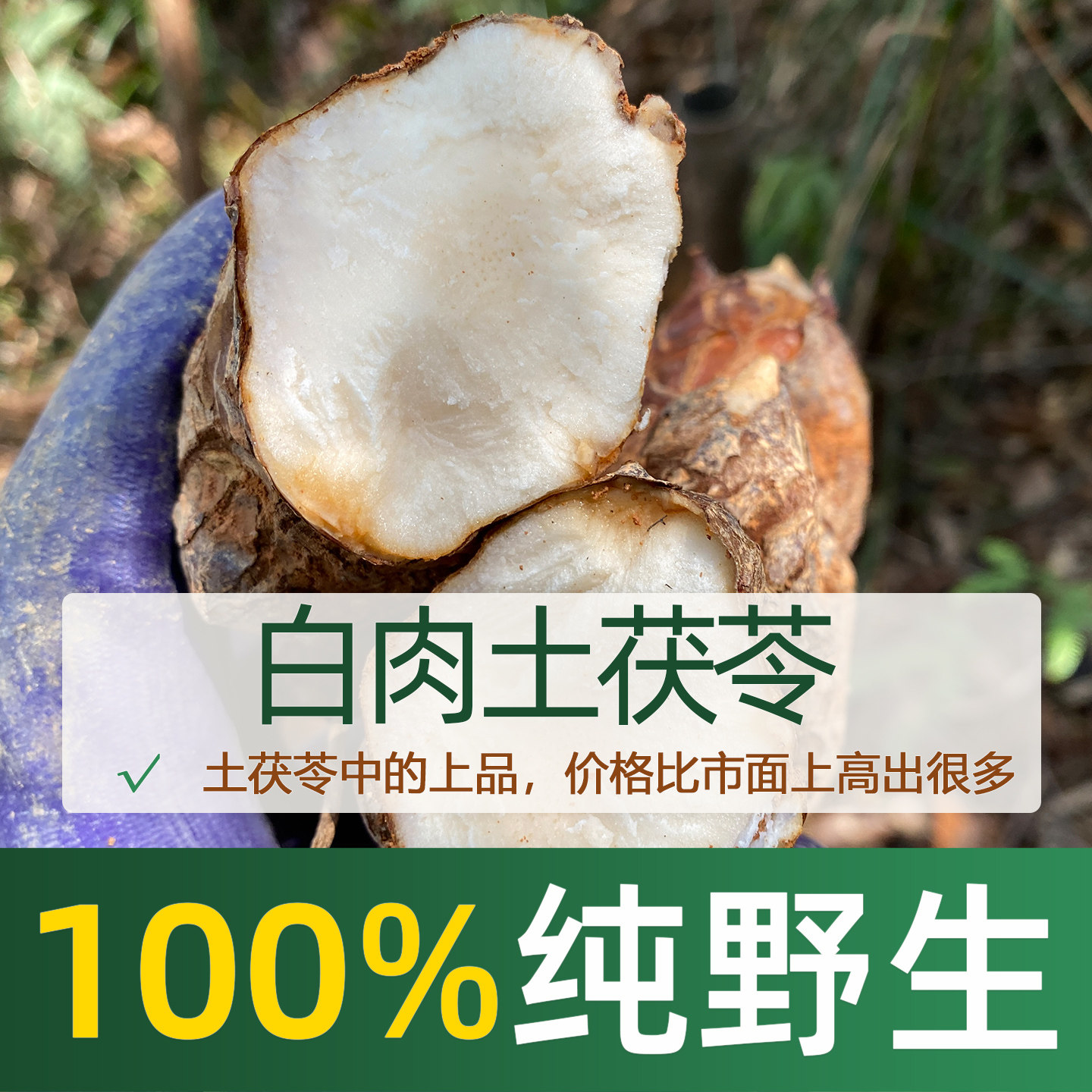 新鲜野生土茯苓广西正品官方旗舰店配五指毛桃正宗药材土茯苓膏