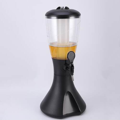 精酿扎啤酒炮5L大容量酒塔酒柱分酒器啤酒桶创意果汁鼎饮料机耐摔