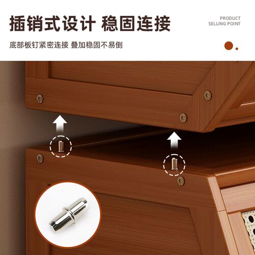 书柜客厅展示柜落地置物架非实木一体靠墙防尘组合柜可堆叠收纳箱