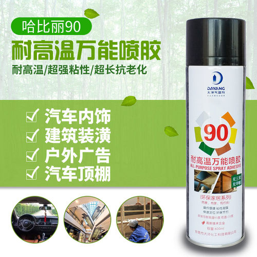 汽车内饰顶棚布脱落修复胶水免拆改装翻新修复卡扣专用自粘喷胶水