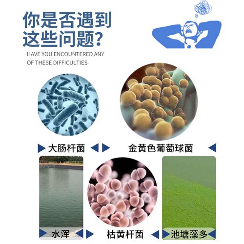 二氧化氯泡腾片 鱼虾蟹塘 小龙虾水产养殖杀菌消毒片鱼池塘