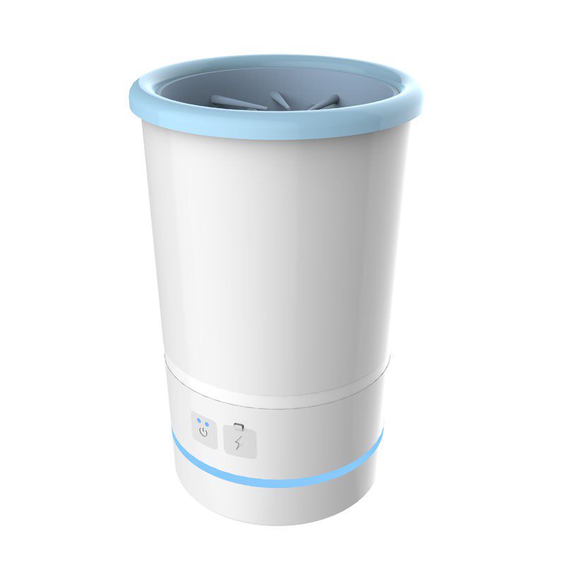 狗狗洗脚杯猫咪洗爪器泰迪洁足宠物自动电动洗脚神器足部清洁用品