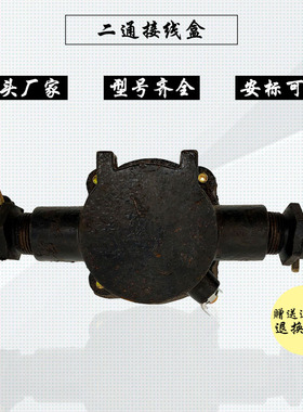 煤矿用防爆低压接线盒25A三通BHD2-20/40-2T矿用隔爆型分线盒四通