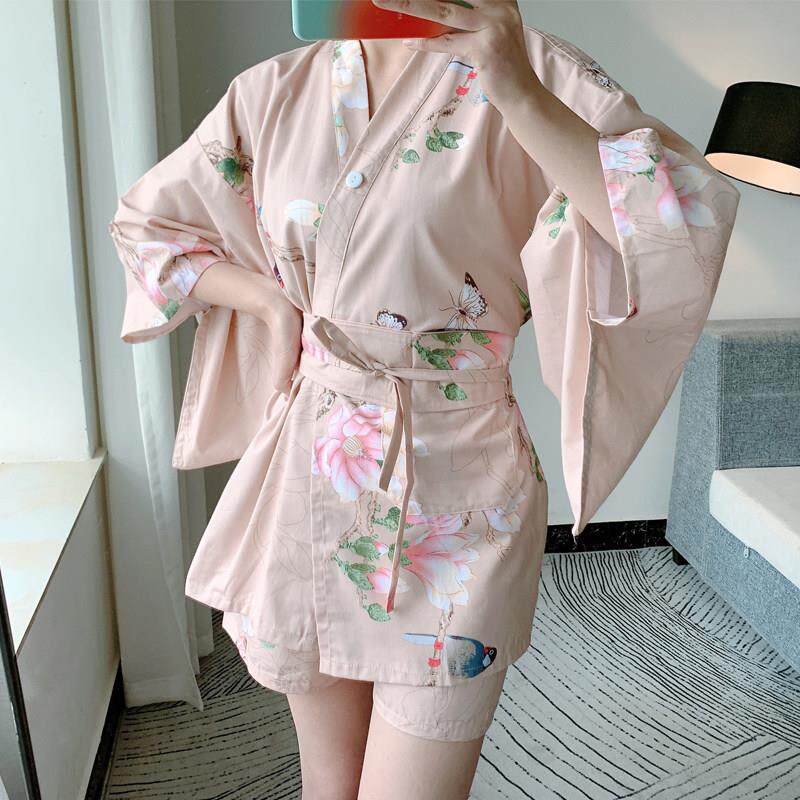 和浴服汗蒸服女款100%纯棉PIC高档码洋个性派风全棉长版大尺桑拿