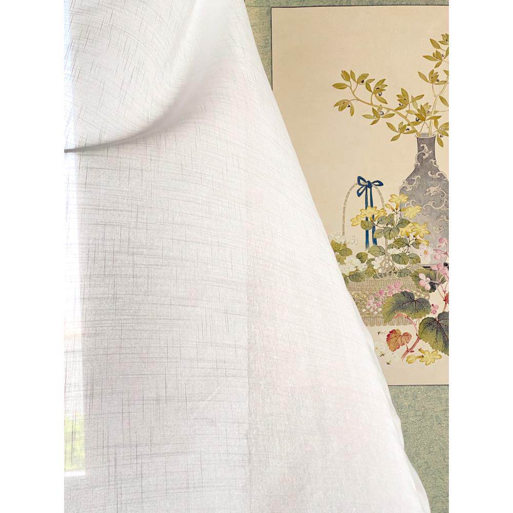 奈中古卷轴艺画《AH140春意浓》宋绢若丝清丽笔画工玄关术新中式