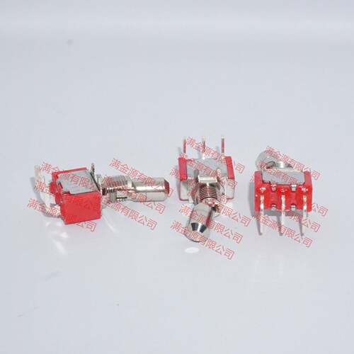 1MS1TL8B28M6QESDAILYWELL原装开关扭子Q113脚2档弯脚6MM现货