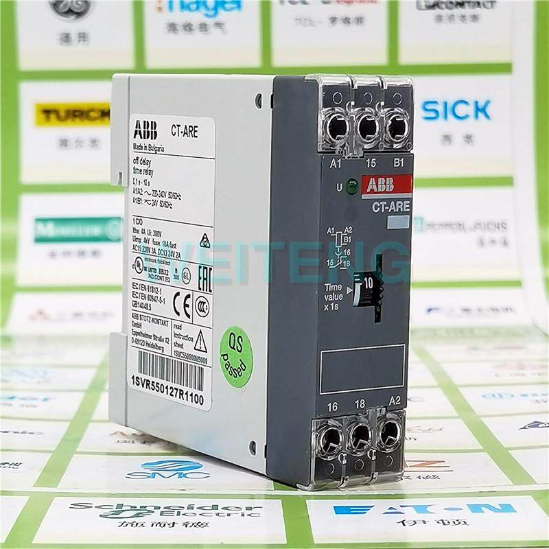 ABB时间继电器CT-AREERE通断电延时型0.3-30SIEC/EN61812-1