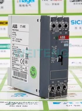 ABB时间继电器CT-AREERE通断电延时型0.3-30SIEC/EN61812-1