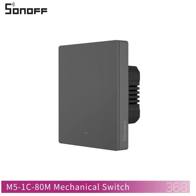 M5-1C-80M SONOFF 单通道羌色80型号机械开关(Matter版本)图片