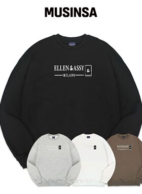 ELLENASSY EA米兰宽松运动衫韩国官网直邮进口MUSINSA
