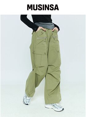 LARTIGENT L6口袋裤（卡其色）韩国官网直邮进口
