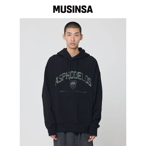 VONVAT RHOS 显卡连帽衫（黑色） MUSINSA韩国直邮官方正品
