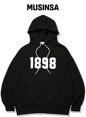 THEMILE 1898 GARMENTS 连帽卫衣 [黑色]韩国官网直邮进口
